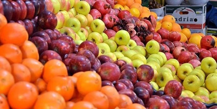پرتقال ۹ هزار تومان و سیب قرمز ۱۱ هزار تومان
