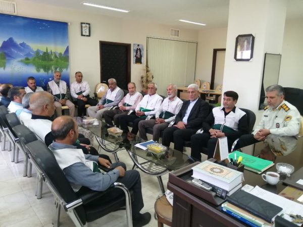 خادمان ملت در بم تجلیل شدند