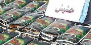 کشف ۴۶۸ کیلو حشیش در بیل مکانیکی