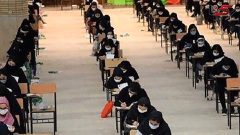 پدر دختر دانش آموز خانم معلم را در جلسه امتحانات به باد کتک گرفت